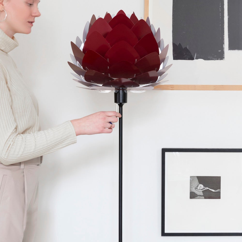 Aluvia Lampenschirm Ø40 cm Ruby Red