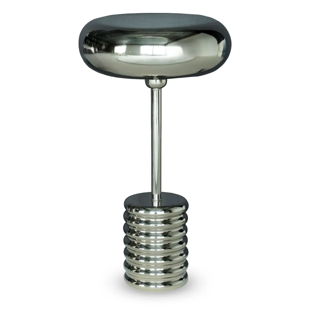 Tischlampe Chromeo Chrome H46 cm