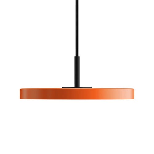 Asteria Micro Deckenleuchte Ø15 cm Nuance Orange/schwarz
