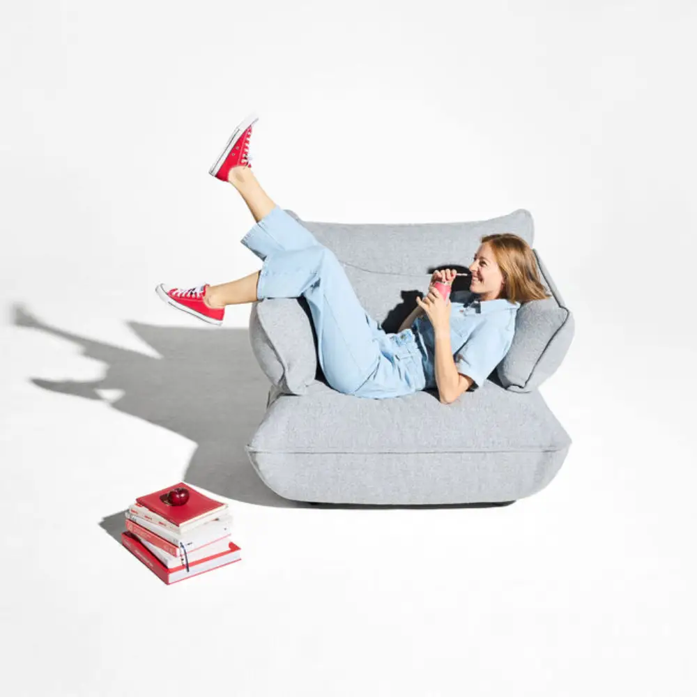 sumo sofamodul boucle recycled grey