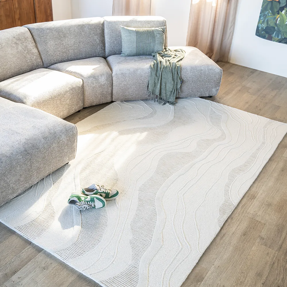 Teppich Soil 160x230 cm Off-White