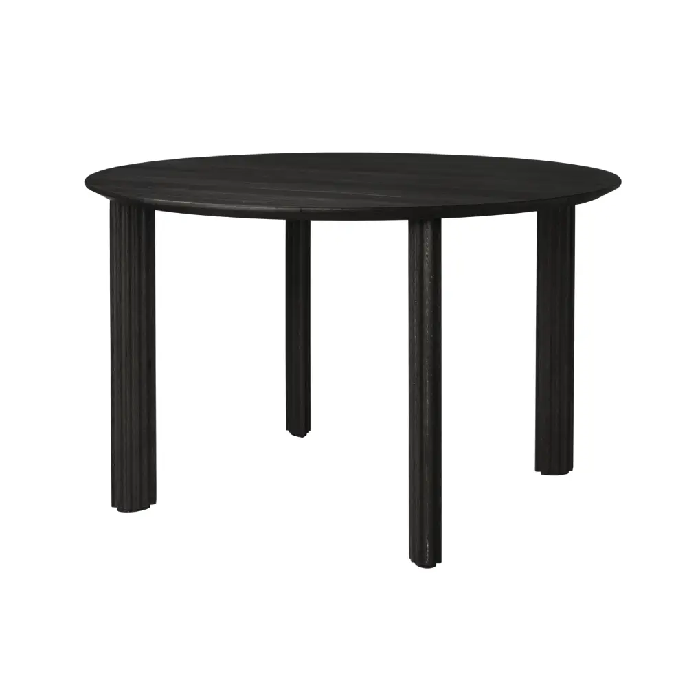 Comfort Circle Esstisch Ø120 cm Black Oak