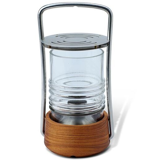 Bollard Öllampe Teak