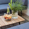 Rio Couchtisch anthrazit/teak