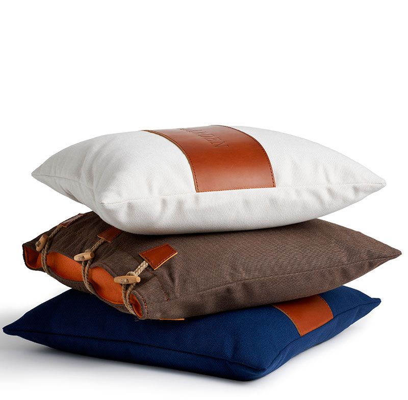 Ava Blau/Kupfer Knöpfe