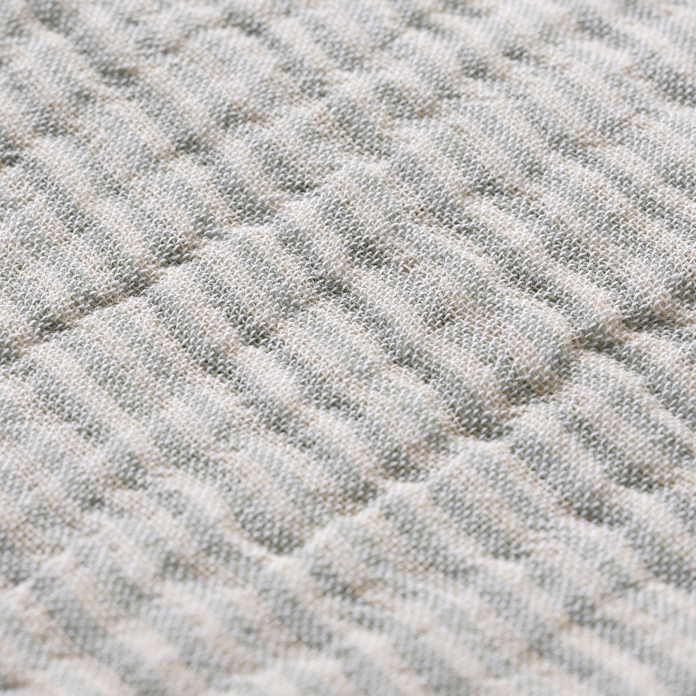 Fino Tagesdecke - Tea Green/Sand