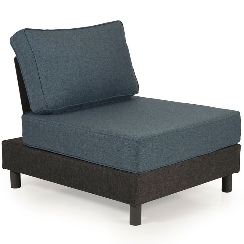 Battleford Mittelteil grau inkl. Kissen