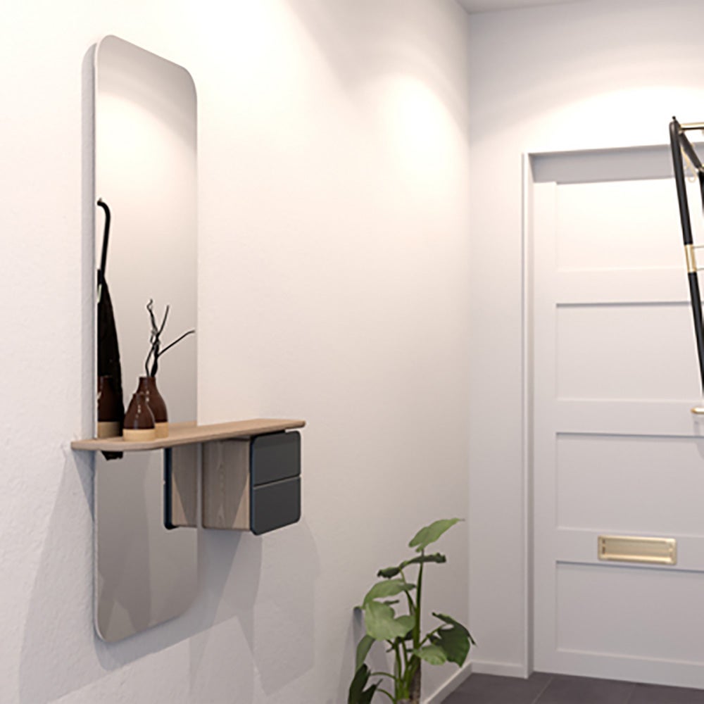 One More Look Spiegel eiche/Anthracite Grey