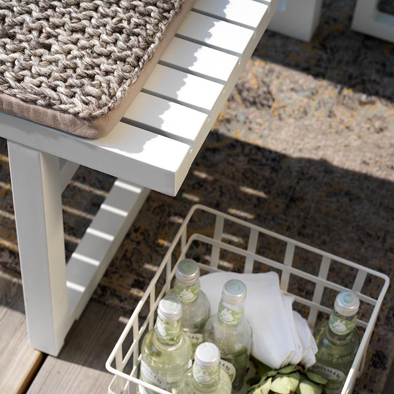 Vevi Bank 41x105 cm weiß