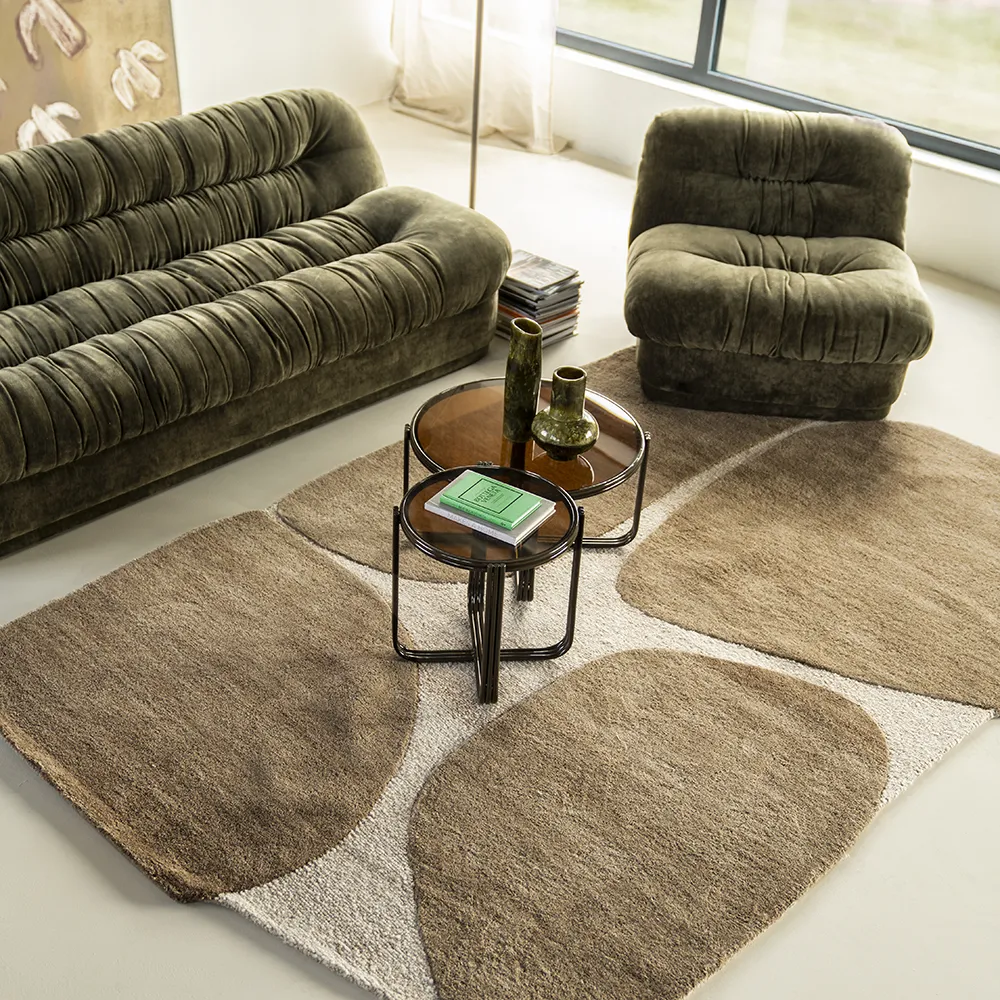 Teppich Iwa 190x290 cm Braun