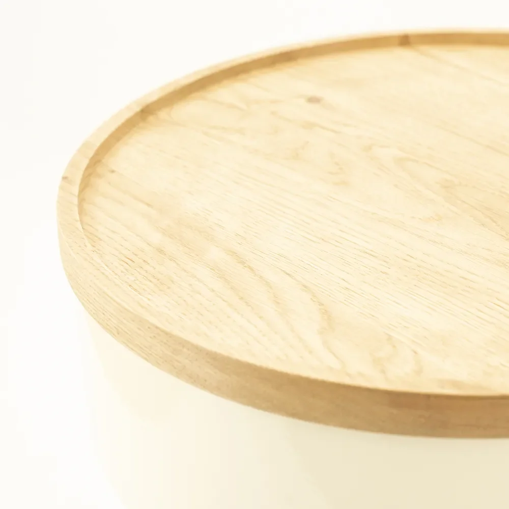 Tondo Beistelltisch 37 cm beige