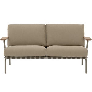 Settle 2-Sitzer Sofa Ribbed Weave 5/Taupe 