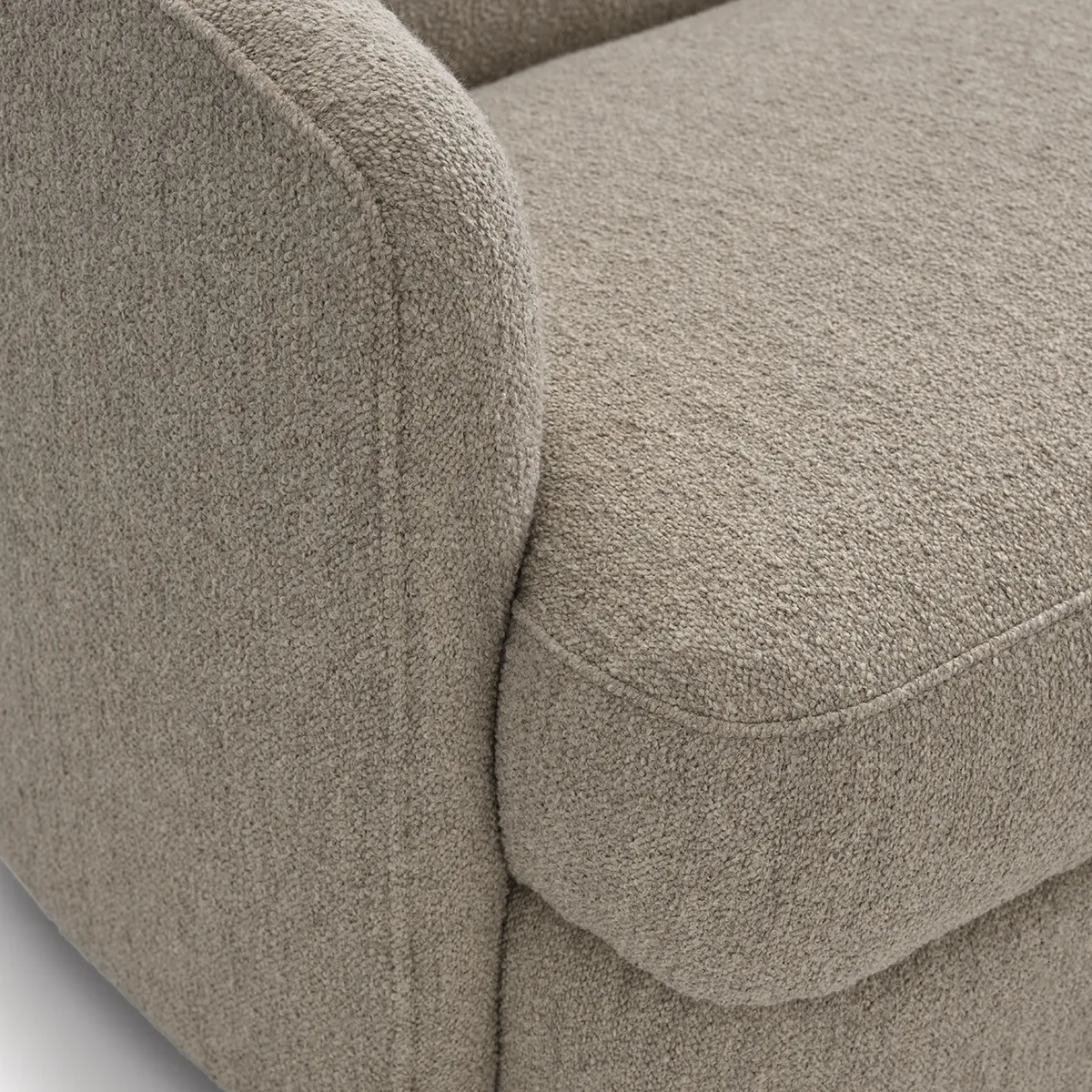 Sofa Covent Deep (3-Sitzer) Hemp