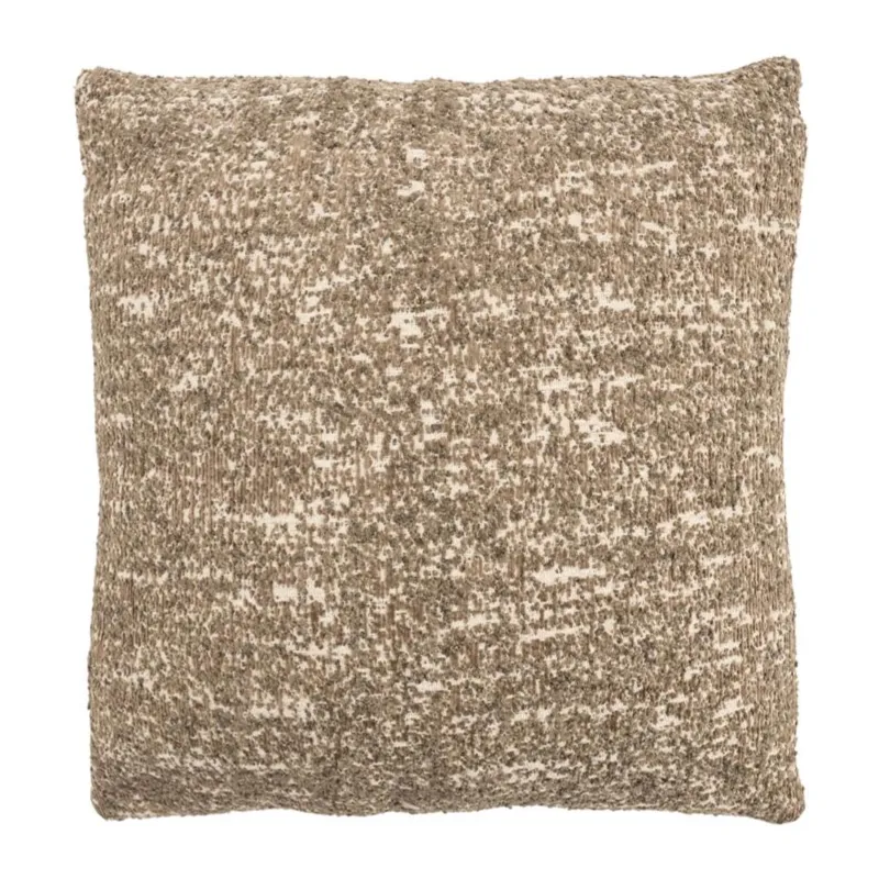 Bayo 45x45 cm Kissen 45x45x12 cm Leinen taupe