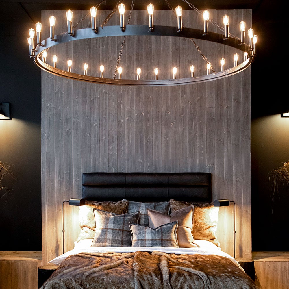 Deckenleuchte Crown 165 cm Eisen