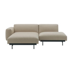 In Situ 2-Sitzer-Modulsofa Config 6-Ecriture 240/Schwarz