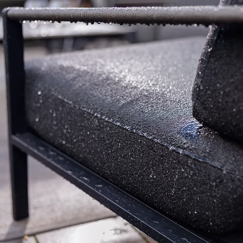 Lyra sessel Schwarz / Teddy black