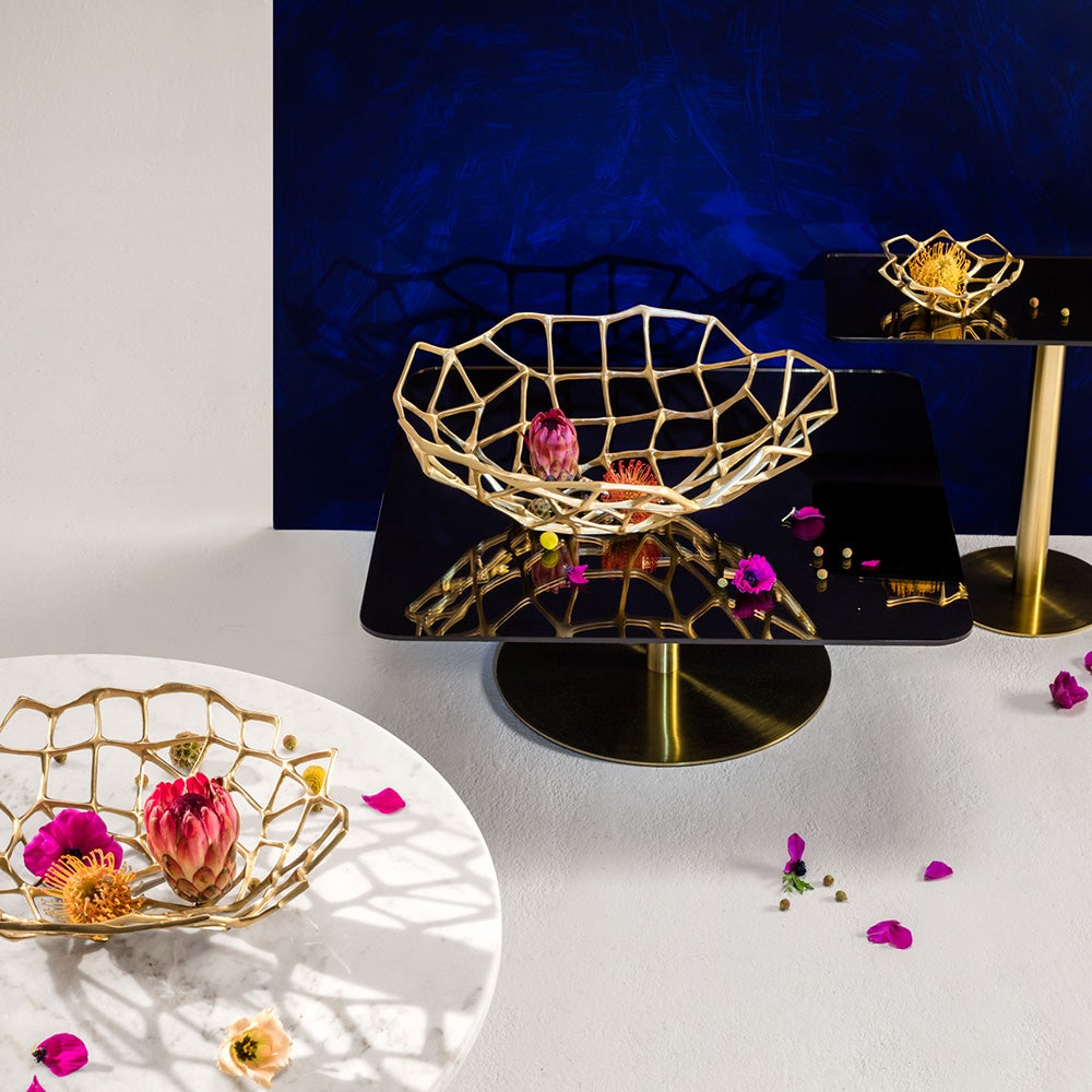 Bone Schüssel extra groß aus Messing