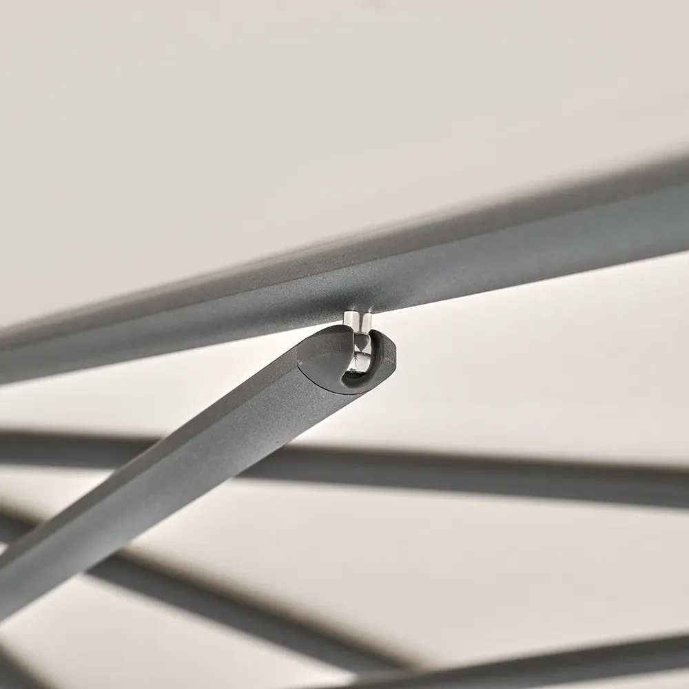 Smart Sonnenschirm 220 cm anthrazit Cat.5 502 Thunder