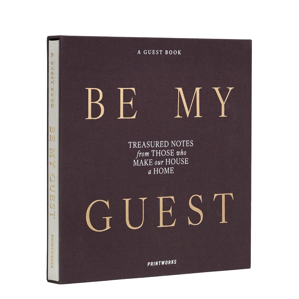 Gästebuch Anthracite Be My Guest