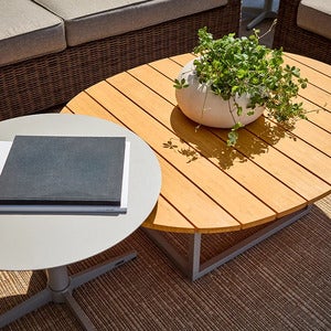 Olive couchtisch 80x110 cm khaki / Bamboo