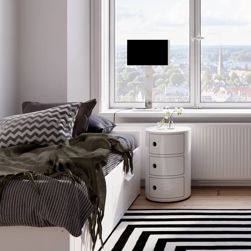 Prime Tischleuchte 47cm Chrom