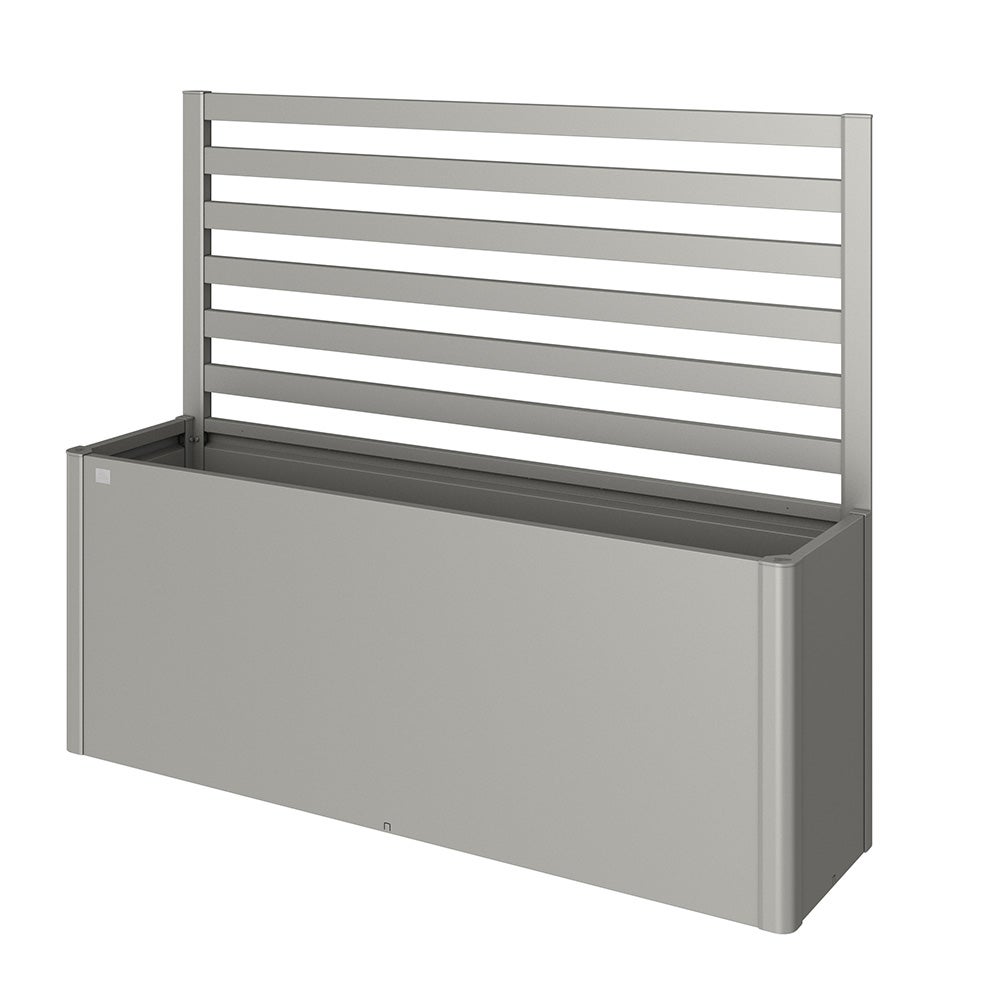 Pflanzenstütze 4m Metallic-Quarzgrau