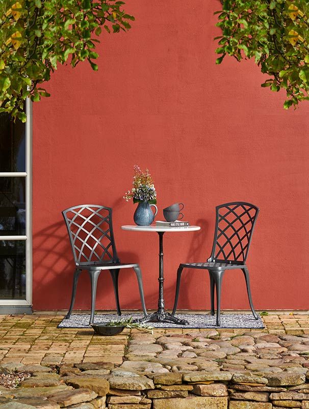 Loire-Marmortisch 60 weiß