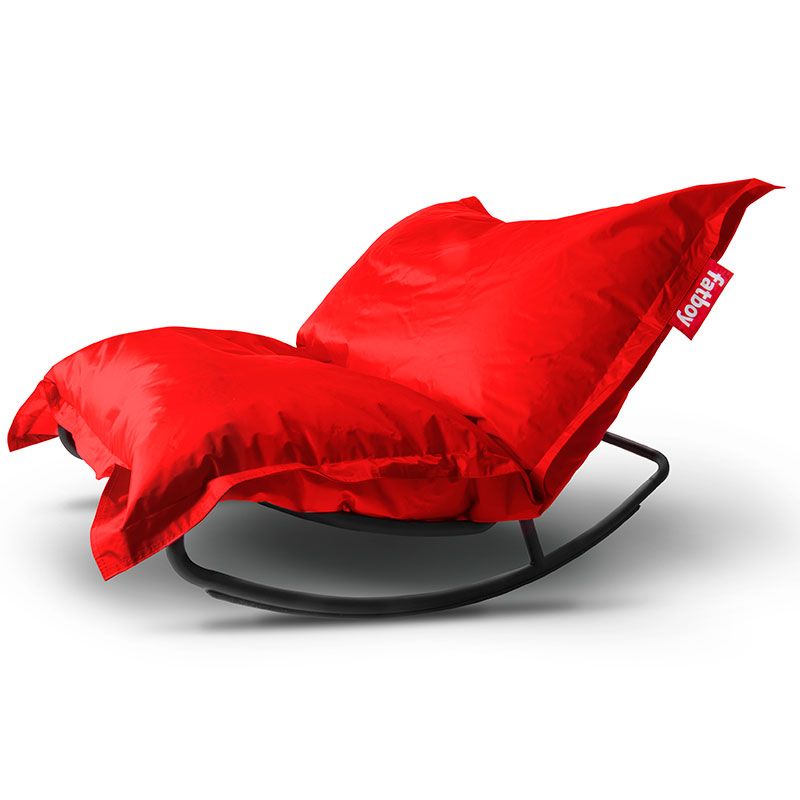 Rock n Roll Schaukelstuhl schwarz