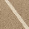 Calm Kelim Teppich 140x200 cm- Dark Sand/Off-white