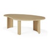 Boomerang Couchtisch Eiche 126x74 cm