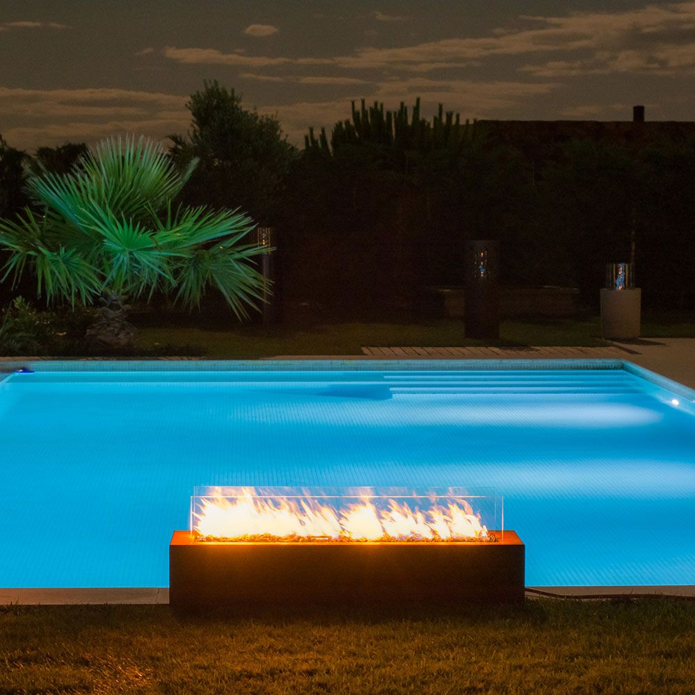 Galio Corten Manual Erdgaskamin 