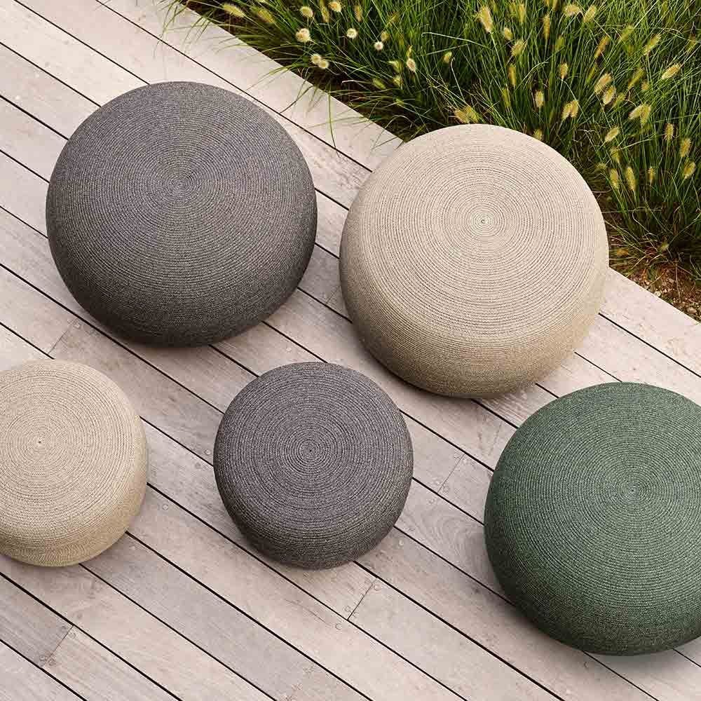 Hocker Circle Konisch Taupe