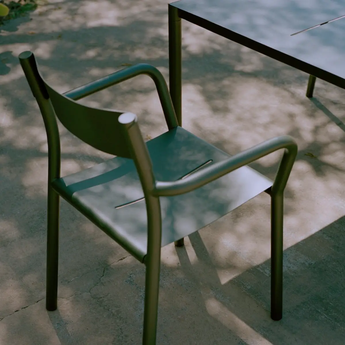 May Outdoor-Sessel Dunkelgrün