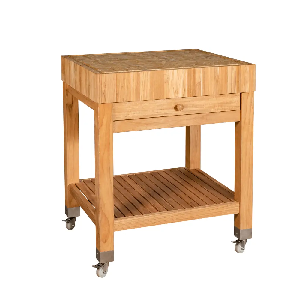 Ageröd Hackblock inkl. Regenschutz