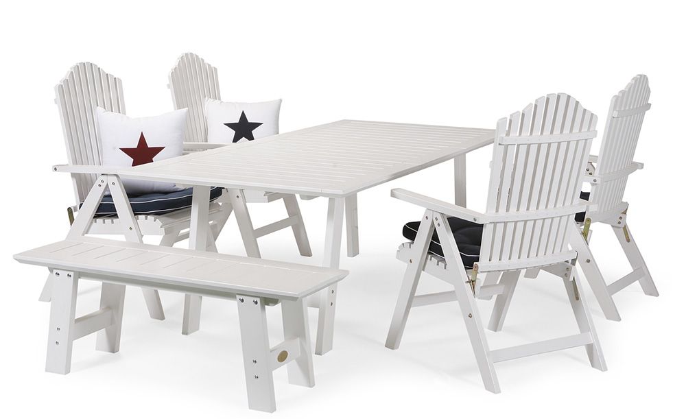 Bullerö Bank 40 X120 Cm Weiß 