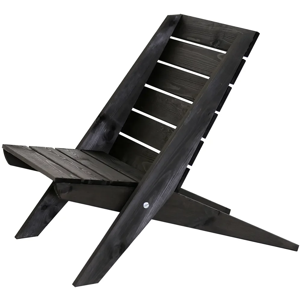 Granny chair Kiefer schwarz geölt