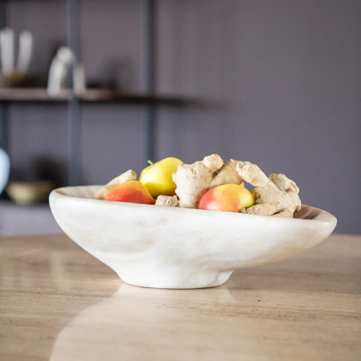 Marmorschale Grigio L 43 cm