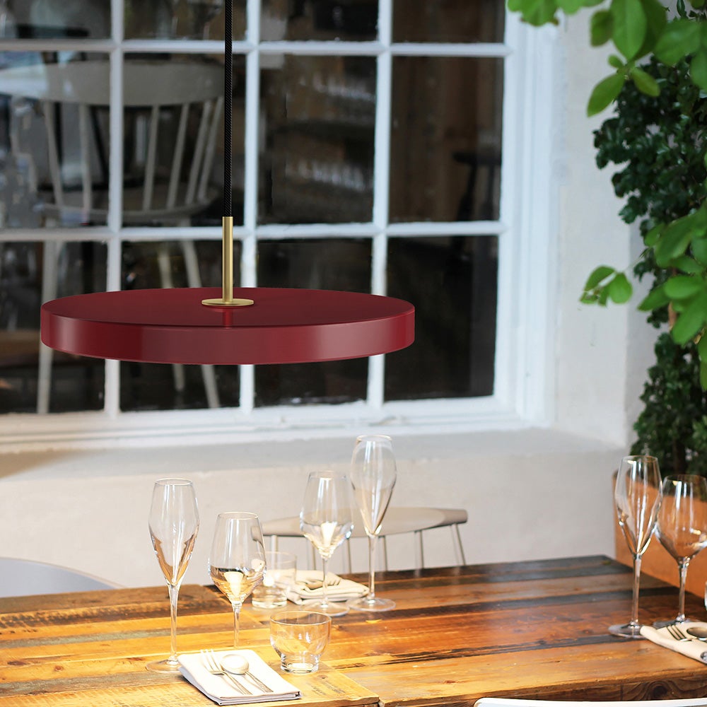 Asteria Pendelleuchte Medium Ø43 cm Ruby Red