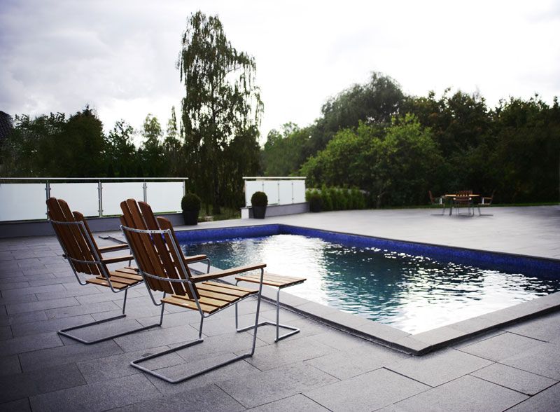 Palette A3 Unbehandeltes Teakholz / Feuerverzinkter Rahmen