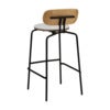 Curious Barhocker Eiche/Schwarz Sterling
