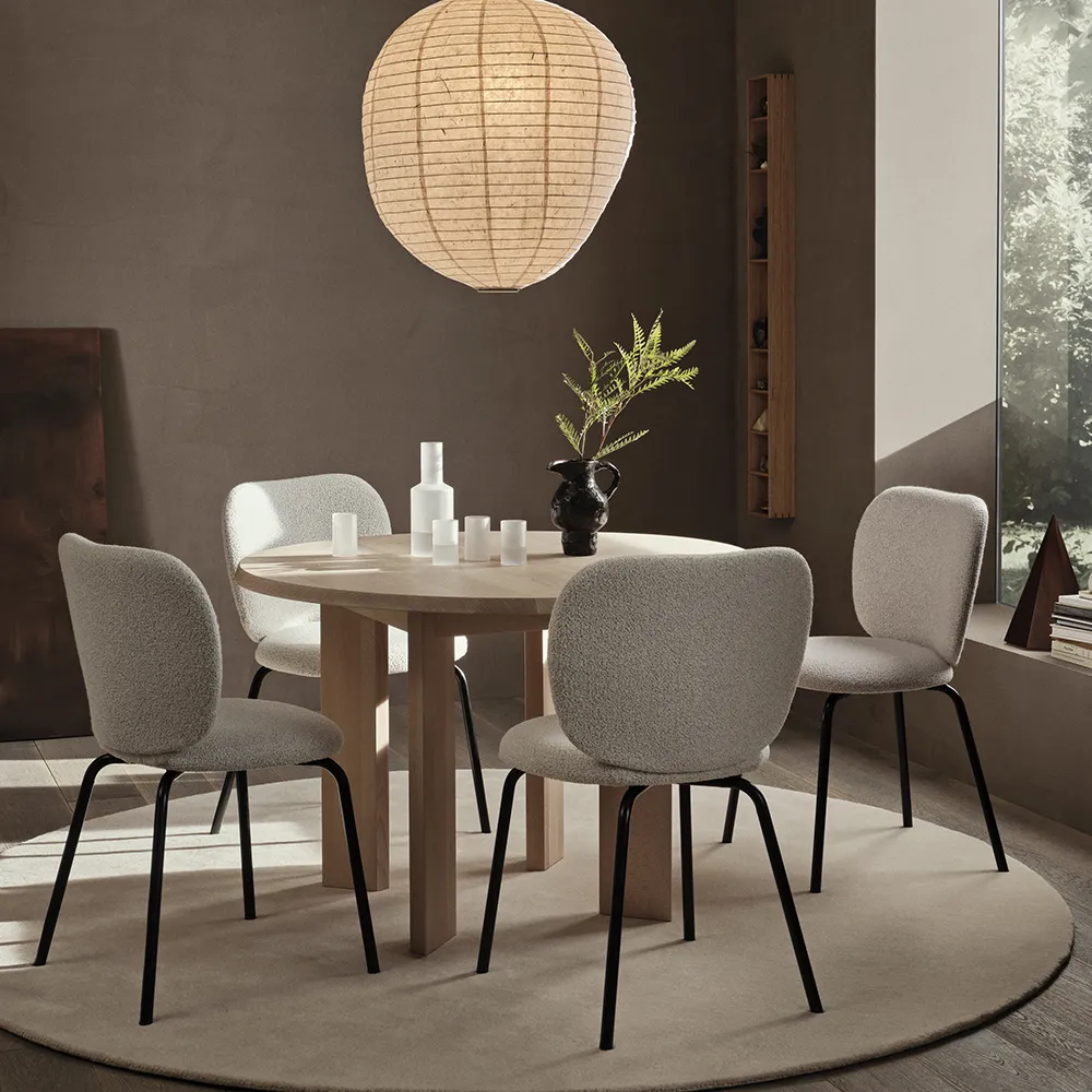 Tarn Esstisch115 cm - White Oiled Beech