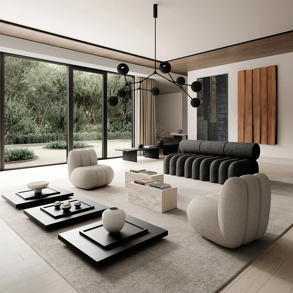  Foku Sessel – Tiefes Taupe