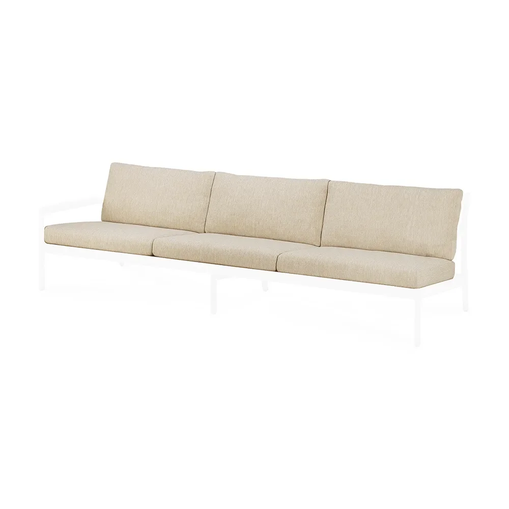 Jack sofa 3 seater cushion set - Natural