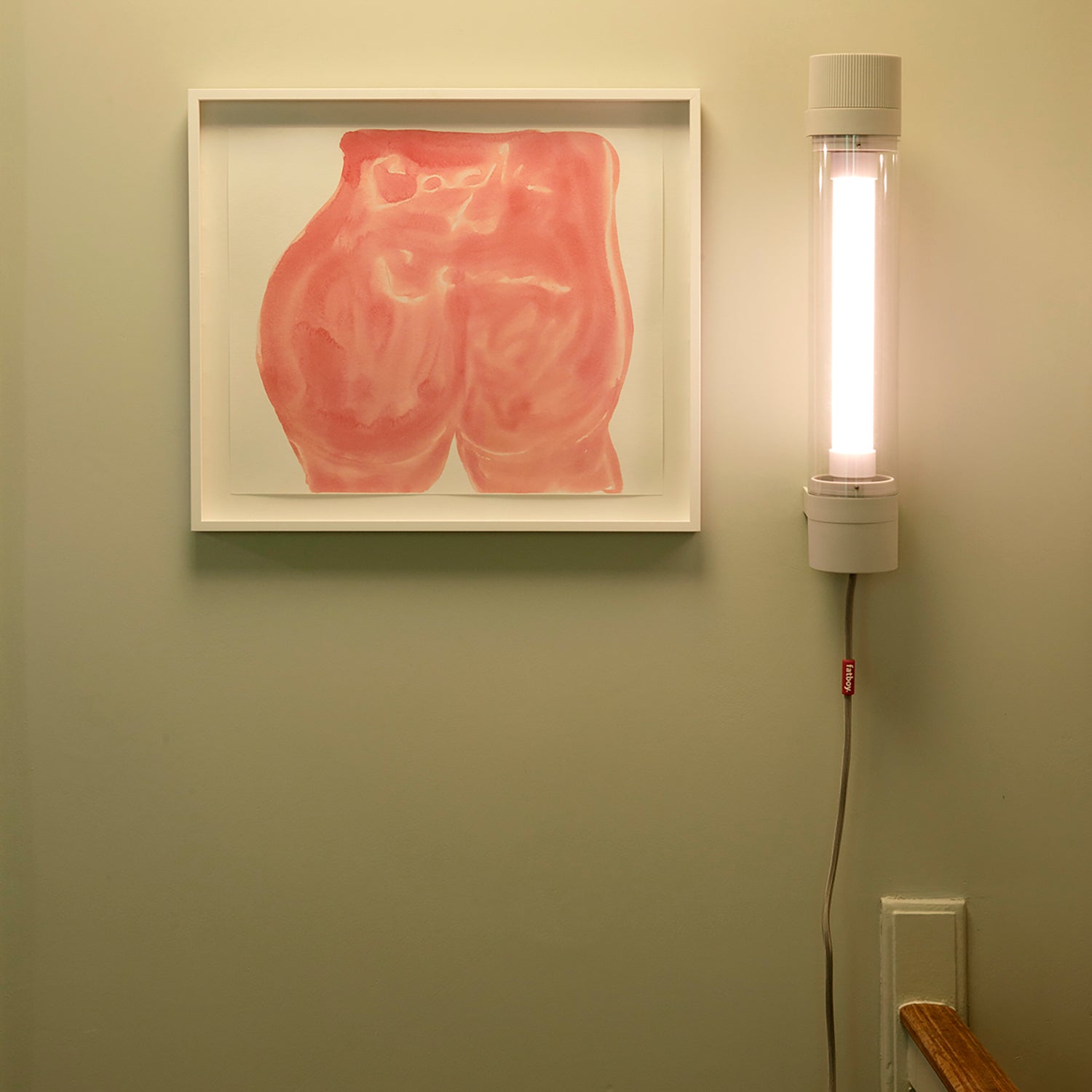 Tjoep Lampe klein hellgrau 