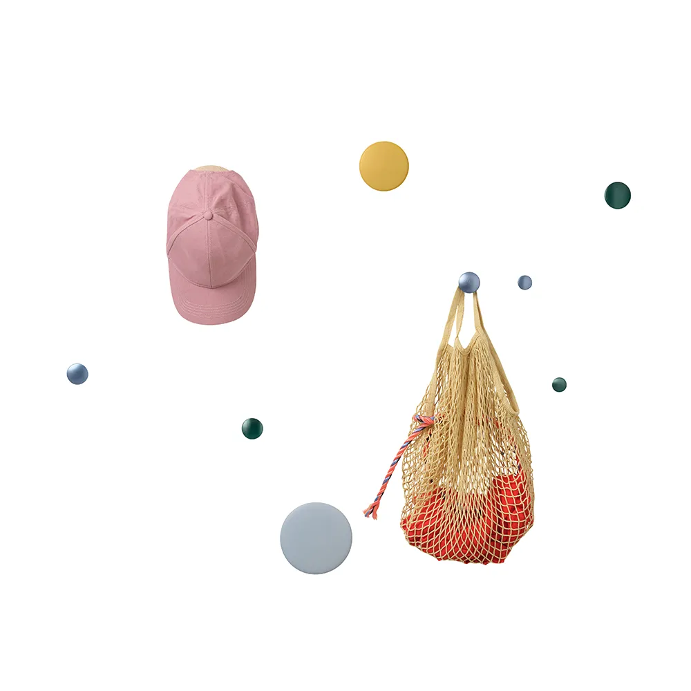 Dots Wood Set of 5 - Black