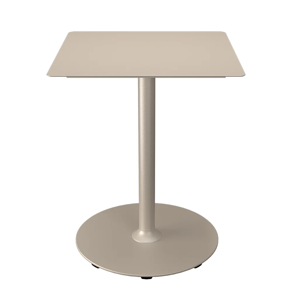  PICO Couchtisch 60x60 cm, runde Basis  Beige