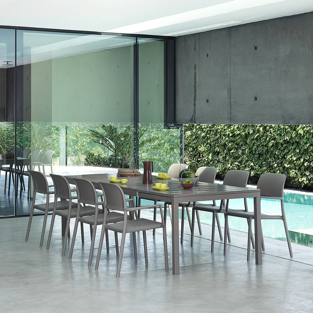 Rio Esstisch 210/280x100cm White