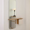 One More Look Spiegel eiche/Pearl White