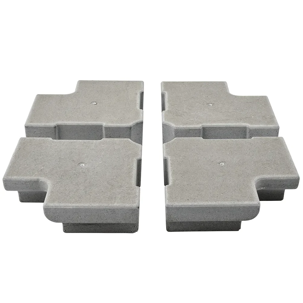 Gewichtssatz 4 Stk. ca. 150 kg Beton
